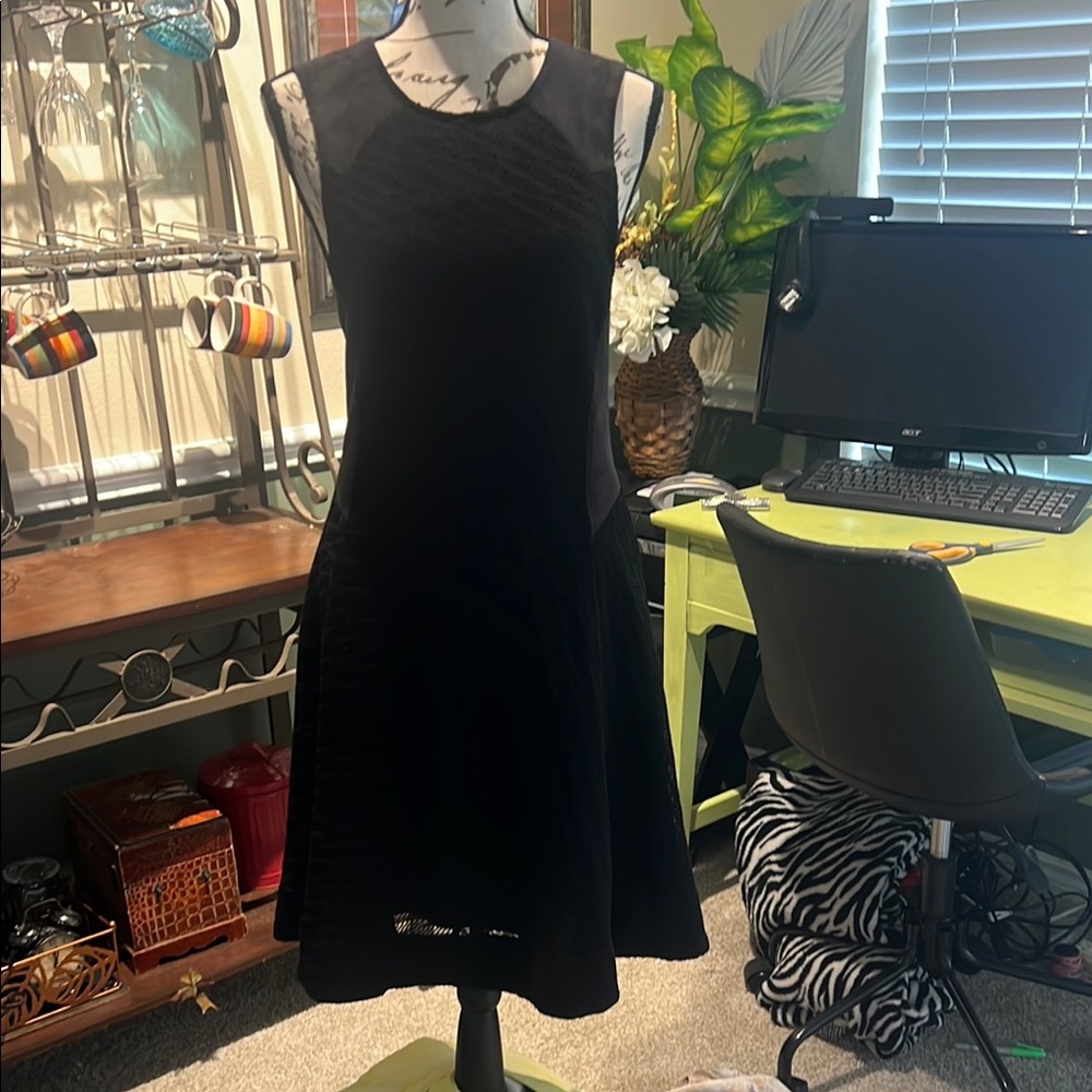 Elegant Black Sleeveless Dress